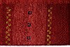 Gabbeh Red Hand Knotted 30 X 51 Area Rug 250-27694 Thumb 3