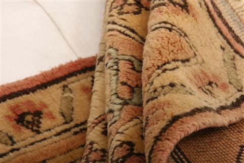 Kazak Brown Hand Knotted 24 X 47 Area Rug 253-27695 Image 2