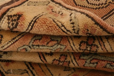 Kazak Brown Hand Knotted 24 X 47 Area Rug 253-27695 Image 4