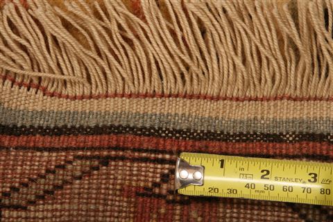 Kazak Brown Hand Knotted 24 X 47 Area Rug 253-27695 Image 5