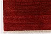 Gabbeh Red Hand Knotted 30 X 50  Area Rug 250-27696 Thumb 2