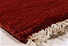 Gabbeh Red Hand Knotted 30 X 50 Area Rug 250-27696 Thumb 3