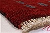 Gabbeh Red Hand Knotted 31 X 411  Area Rug 250-27701 Thumb 5