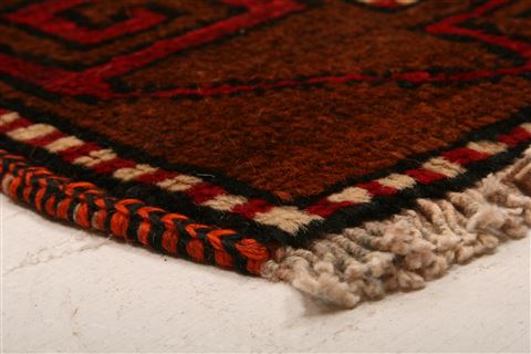 Kazak Red Hand Knotted 33 X 63 Area Rug 253-27702 Image 1
