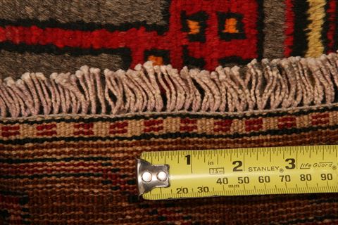 Kazak Red Hand Knotted 33 X 63 Area Rug 253-27702 Image 5