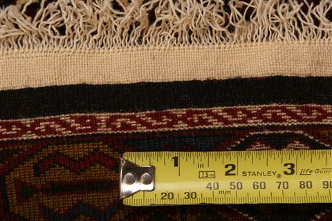 Turkman Red Square Hand Knotted 610 X 711 Area Rug 100-27704 Image 5