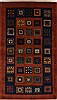 Gabbeh Multicolor Hand Knotted 211 X 50  Area Rug 250-27705 Thumb 0