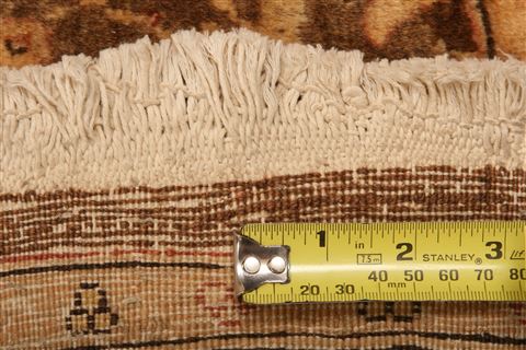Hereke Brown Hand Knotted 53 X 78 Area Rug 100-27706 Image 5