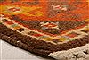 Shirvan Orange Hand Knotted 27 X 39 Area Rug 253-27712 Thumb 4