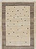 Gabbeh Beige Hand Knotted 33 X 46  Area Rug 250-27713 Thumb 0