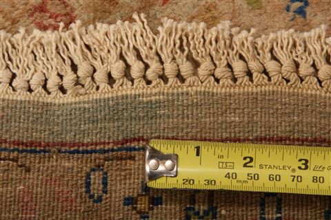Kerman Beige Hand Knotted 61 X 810 Area Rug 100-27717 Image 5