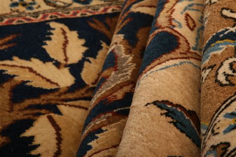 Qum Brown Hand Knotted 48 X 78 Area Rug 100-27720 Image 2