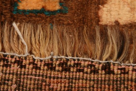 Gabbeh Orange Hand Knotted 31 X 58 Area Rug 100-27721 Image 5