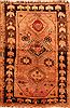 Gabbeh Orange Hand Knotted 31 X 58  Area Rug 100-27721 Thumb 0