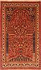 Qashqai Red Hand Knotted 49 X 79  Area Rug 253-27724 Thumb 0