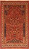 Qashqai Red Hand Knotted 49 X 79 Area Rug 253-27724 Thumb 0