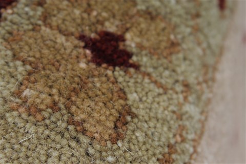 Chobi Beige Runner Hand Knotted 210 X 102 Area Rug 250-27725 Image 1