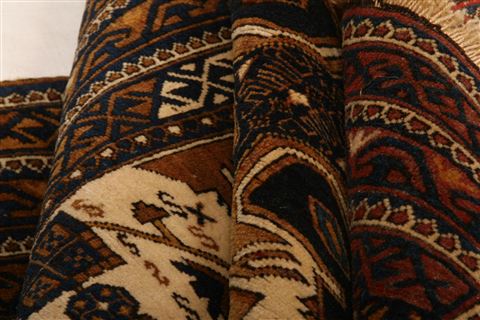 Shirvan Brown Hand Knotted 40 X 60 Area Rug 100-27728 Image 2