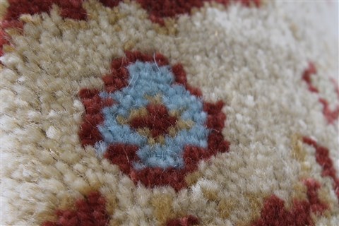 Chobi Beige Runner Hand Knotted 30 X 102 Area Rug 250-27730 Image 9