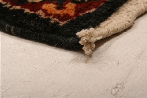 Shahsavan Red Runner Hand Knotted 35 X 103 Area Rug 253-27731 Image 1