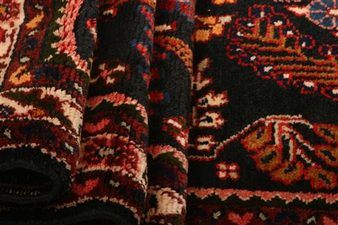 Shahsavan Red Runner Hand Knotted 35 X 103 Area Rug 253-27731 Image 3