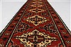 Kazak Red Runner Hand Knotted 210 X 98  Area Rug 250-27732 Thumb 2