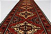 Kazak Red Runner Hand Knotted 210 X 98 Area Rug 250-27732 Thumb 2