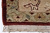 Chobi Beige Runner Hand Knotted 210 X 102 Area Rug 250-27737 Thumb 4