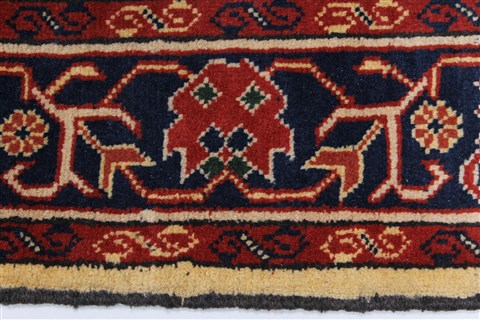 Kazak Yellow Runner Hand Knotted 29 X 1010 Area Rug 250-27738 Image 3