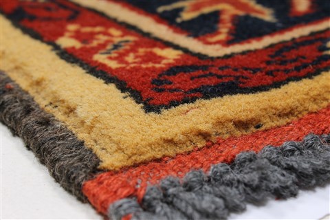 Kazak Yellow Runner Hand Knotted 29 X 1010 Area Rug 250-27738 Image 7