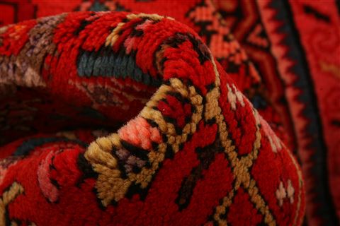 Karabakh Red Hand Knotted 47 X 611 Area Rug 253-27745 Image 1