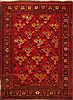 Karabakh Red Hand Knotted 41 X 55 Area Rug 100-27746 Thumb 0