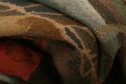 Aubusson Multicolor Hand Woven 52 X 59 Area Rug 100-27747 Image 2