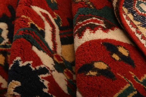 Shirvan Red Hand Knotted 36 X 63 Area Rug 253-27749 Image 2