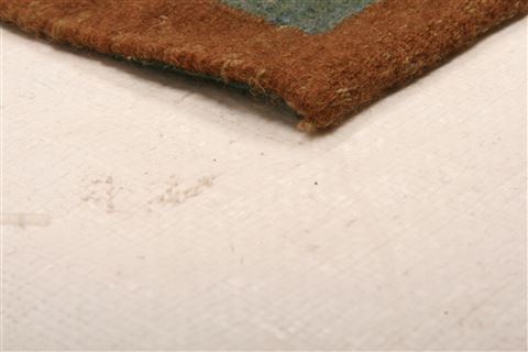 Aubusson Green Hand Knotted 51 X 65 Area Rug 253-27752 Image 5