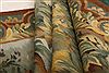 Aubusson Green Hand Knotted 51 X 65 Area Rug 253-27752 Thumb 2