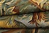 Aubusson Green Hand Knotted 51 X 65 Area Rug 253-27752 Thumb 3