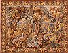 Aubusson Green Hand Knotted 51 X 65  Area Rug 253-27752 Thumb 0