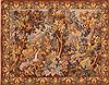 Aubusson Green Hand Knotted 51 X 65 Area Rug 253-27752 Thumb 0