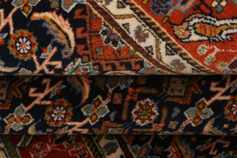 Tabriz Red Hand Knotted 34 X 410 Area Rug 253-27754 Image 4