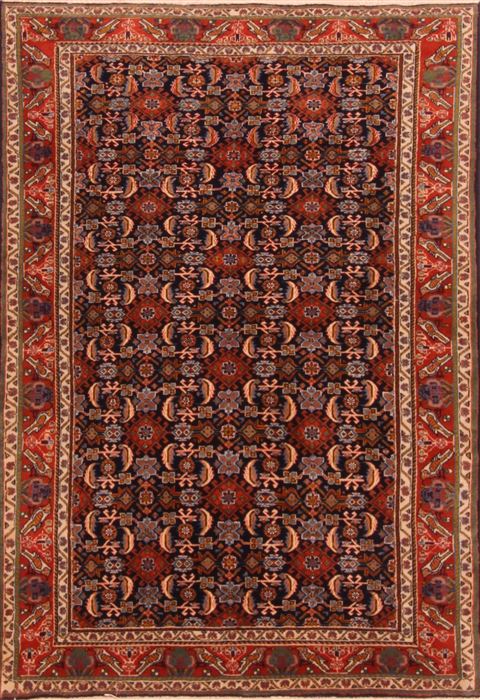Tabriz Red Hand Knotted 34 X 410 Area Rug 253-27754 Image 0