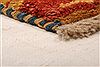 Gabbeh Yellow Hand Knotted 24 X 46 Area Rug 253-27755 Thumb 1
