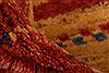 Gabbeh Yellow Hand Knotted 24 X 46 Area Rug 253-27755 Thumb 2