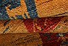 Gabbeh Yellow Hand Knotted 24 X 46 Area Rug 253-27755 Thumb 9