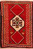 Gabbeh Red Hand Knotted 211 X 40  Area Rug 253-27756 Thumb 0