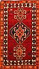 Gabbeh Red Hand Knotted 37 X 83  Area Rug 100-27758 Thumb 0