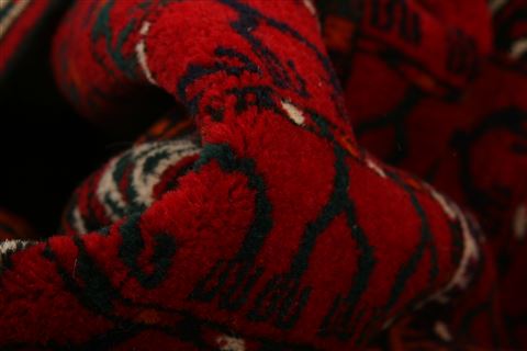 Bokhara Red Runner Hand Knotted 29 X 82 Area Rug 253-27759 Image 1