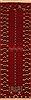 Bokhara Red Runner Hand Knotted 29 X 82 Area Rug 253-27759 Thumb 0