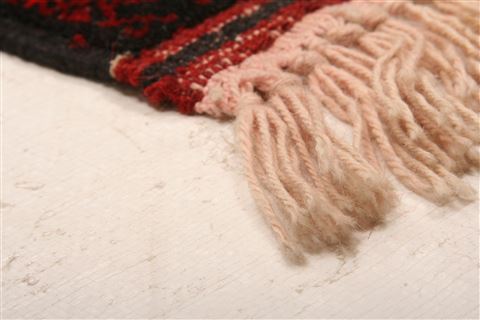 Bokhara Red Runner Hand Knotted 26 X 97 Area Rug 100-27760 Image 5