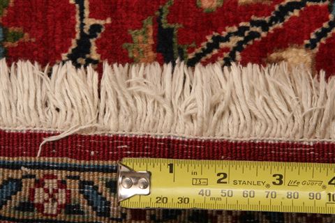 Mashad Red Hand Knotted 69 X 98 Area Rug 100-27763 Image 5